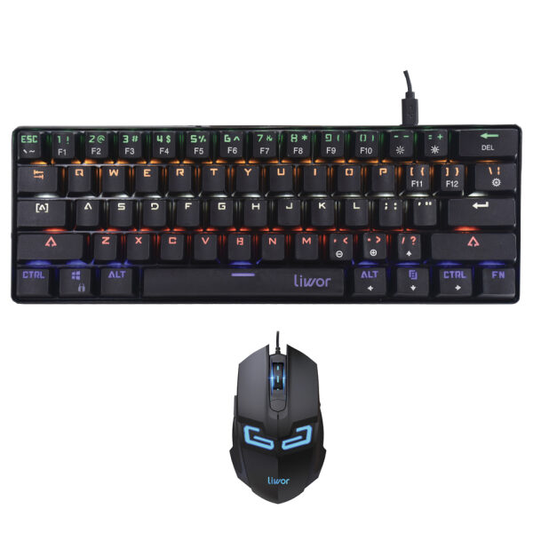 Combo GAMER | Teclado + Mouse LW 115 - 105