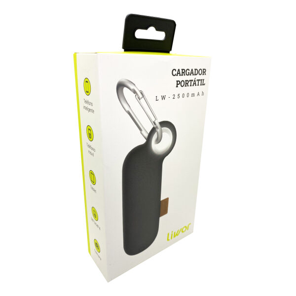 CARGADOR PORTÁTIL / L W-2 5 0 0 M A H - Imagen 2