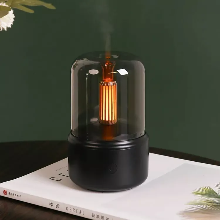 Difusor De Aroma Luz Led Ultrasónico Humidificador Electrico
