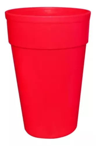 Vasos Plastico Rojo 410cc
