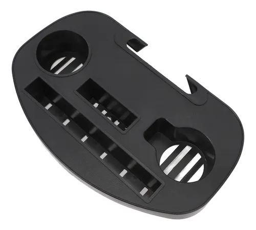 Bandeja Portavasos Para Reposeras Y Sillas Plegables - Negro