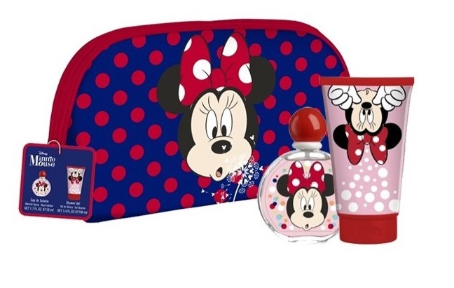 Perfumes Disney Minnie 50 Ml Edt + Cartuchera + Gel