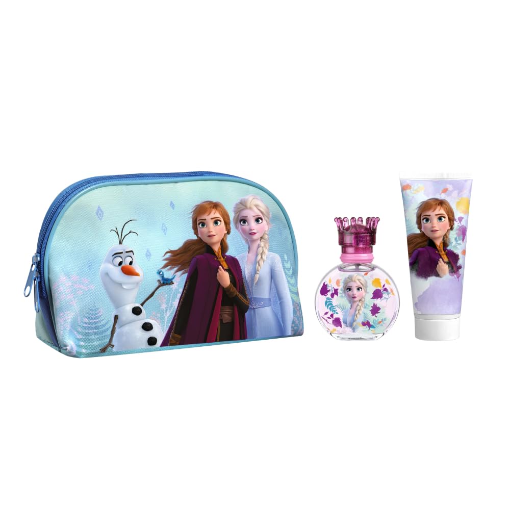 Perfume Disney Frozen 50ml Edt + Cartuchera + Gel